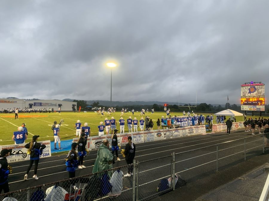 The Beavers played well under cloudy skies to win against Campbell County.