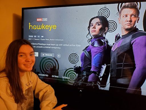 The writer spends an evening watching Marvel Studios new show, Hawkeye.