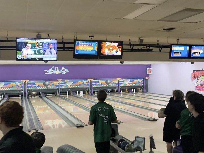 Students on the KHS Bowling team compete against other local schools.
