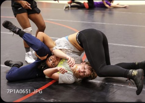 Krickett Jones pins another wrestler