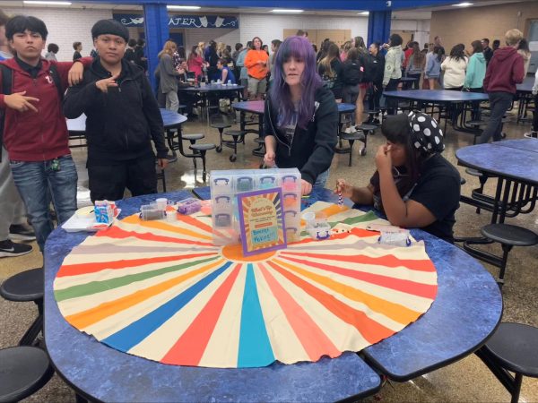 Students participate in Project U activities in the cafeteria on Wednesdays