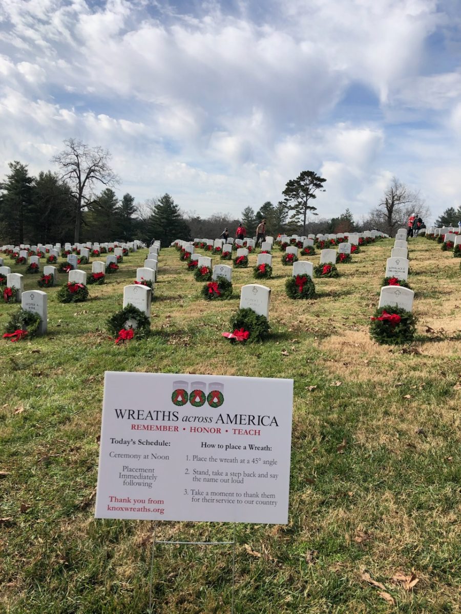 The KHS ROTC is collecting donations for Wreaths Across America