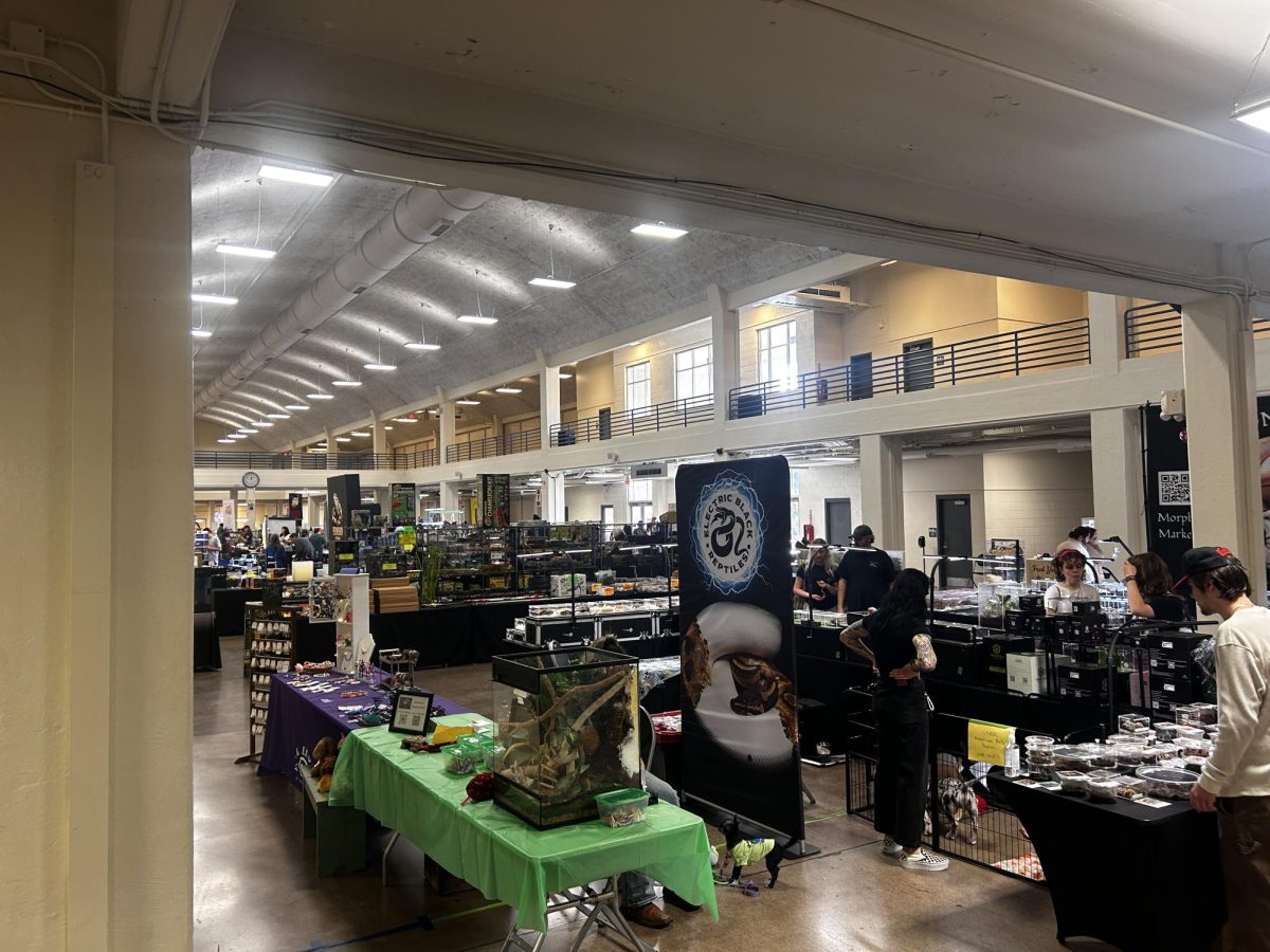 Many reptile vendors set up booths at Repticon in Knoxville. 