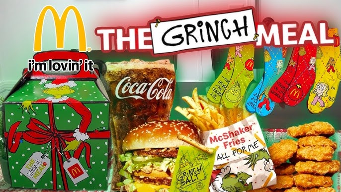 Students at KHS are enjoying McDonalds' new Grinch Meal. 